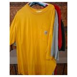5 Carhartt XL Pocket T-Shirts