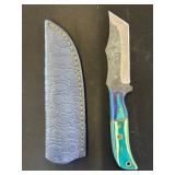 Custom Fixed Blade Knife with Sheath