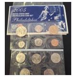 2005 U.S. Mint Uncirculated Coin Set - Philly