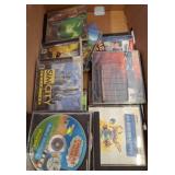 PC and DVD Media Discs in Cases