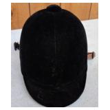 International Riding Helmet, Black Velvet