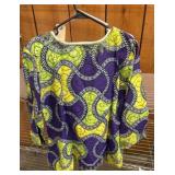 Multicolored African Print Shirt and Pants