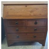 Wood Drop-Front Secretary Desk