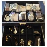 Watch And Accessory Collection in Case