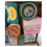 Collectible Tins and Hallmark Ornament