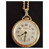 Lucerne Pocket Watch With Chain