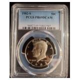1982-S Kennedy Half Dollar PR69DCAM - PCGS