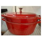 Red Palm Cast Iron Dutch Ovens Stuck Together