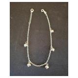 Sterling Silver Heart Charm Bracelet