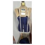 Adjustable Dress Form with Measuring Tape