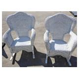 White Wicker Rocking Chairs r2