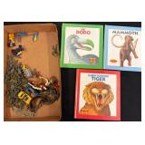 Extinct Species Books and Toy Lot