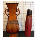 Decorative Vases, Ceramic and Metal