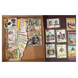 Box Lot of Football Trading Cards