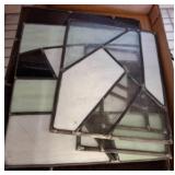 Stained Glass Panels in Mixed Designs