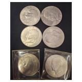 1971-1978 Eisenhower Dollar Coin Lot