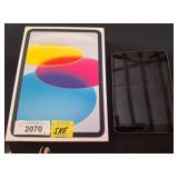 Apple iPad with Cracked Screen and Box