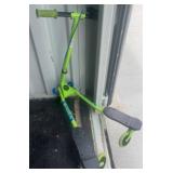 Green Triker AD Scooter with Hand Brake c3