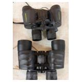 Binoculars by Bushnell and Tasco