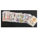 Baseball Trading Card Collection in Sleeves