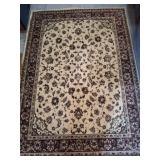 Castello Area Rug with Floral Motif