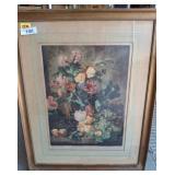 Framed Floral Still Life Print, 24x30