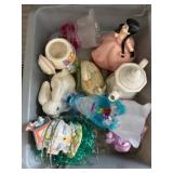 Ceramic and Plastic Figurines