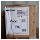 Satco Nuvo Brown Vanity Light Fixture c1