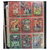 Binder of 250+ Rookie Sports Cards