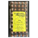 Alabama Ammo 9mm 115 gr FMJ