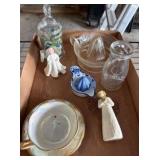 Decorative Items Including Willow Tree Figurine