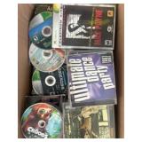CDs, DVDs, and Xbox Video Games Lot