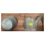 Rustic Tools, Helm, and Metalware Set