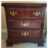 Pair of Sumter Cabinet Co. Three-Drawer Nightstand