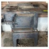 Cast Iron Wood-Burning Cook Stove 30x24x30