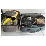 Two Electric Sanders With Cases and Accessories