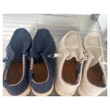 Two Pairs of Slip-On Casual Shoes