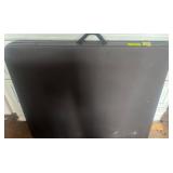 Black Plastic Portfolio Carrying Case