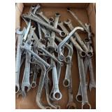 Box of Combination Wrenches