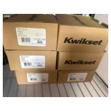 Kwikset Tustin Passage Lever Locks, Satin Nickel