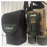 Nikon Binoculars with Camo Finish and Case