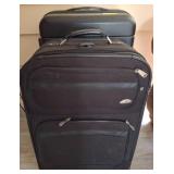 Samsonite and Vanguard Black Luggage Set