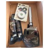 Multi-Function Survival Shovel and Hunting Calls
