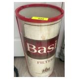 Basic Filters Advertising Trash Can, 21"