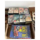 Boxed Fire Engine Cards and Cassette Tape Lot