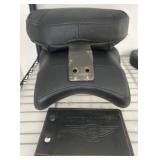 Harley-Davidson Seat Backrest and Notebook