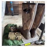Guide Gear Boots, Trail Cameras, and Fishing Lures
