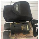 Nikon Binoculars with Camo Finish and Case