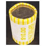 $10 Roll of Half Dollar Coins (Kennedy Visible)