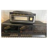 Sharp Cassette Deck and Realistic 8-Track Player
